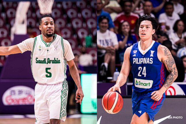 Gilas Pilipinas vs Arábia Saudita 2025 Finals de Qualificação da Copa Asiática