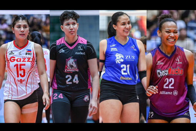 Atualizações ao vivo: PVL - Petro Gazz Angels vs Akari Chargers, Zus Coffee Thunderbelles vs Choco Flying Titans.