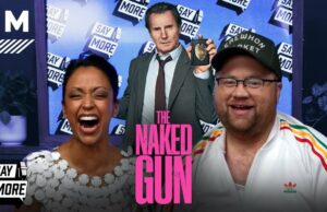 Liza Koshy e Paul Walter Hauser Play dizem que a ação é pura caos cômica Liza Koshy e Paul Walter Hauser Play dizem que a ação é pura caos cômica
