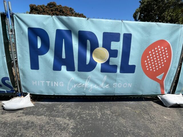 Localização do evento Bay Padel Sport Schilder Tratado de aluguel na vila do Google no centro da cidade de San Jose

