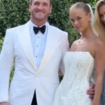 Logan Paul e Nina Agdal, 33 anos, se casaram em Como Lake, Itália, na sexta -feira
