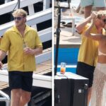 Logan Paul e Nina Agdal Post vibrações de casamento BG 2