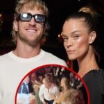 Logan Paul Nina Agdal Reflita sobre o casamento Getty Comp