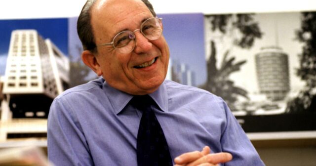 Louis Naidorf, arquiteto por trás do icônico edifício da Capitol Records em Los Angeles, morre em 96

