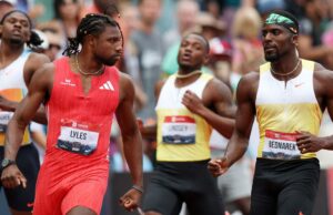 Lyles e Bednarek envolvidos em um episódio acalorado; Campeão Olímpico diz que o melhor momento ainda está por vir Lyles e Bednarek envolvidos em um episódio acalorado; Campeão Olímpico diz que o melhor momento ainda está por vir