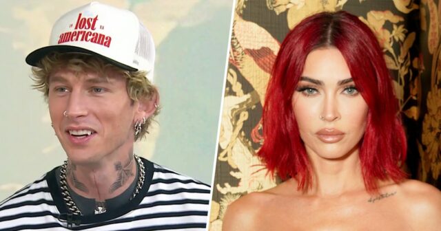 MGK acredita Megan Fox por fazer 'All Work' com seu bebê

