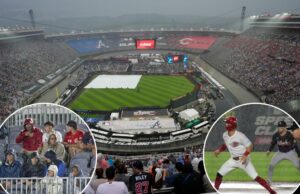 MLB Speedway Classic Braves-Reds Chatup suspenso devido a deixar a chuva MLB Speedway Classic Braves-Reds Chatup suspenso devido a deixar a chuva