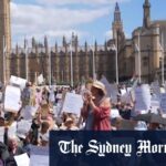 Mais de 360 manifestantes capturados no London Post Pro-Palestine define uma nova lei