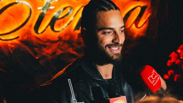 Maluma faz uma pausa para a mãe que trouxe seu bebê sem proteção contra o ouvido: "Para a próxima vez, é um pouco mais consciente"

