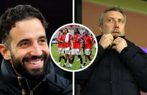 Man United Scouts ‘maravilhado’ com £ 52m Star, que agora é a chave para Ruben Amonim, Ineos atingiu o ouro O zagueiro do Manchester United, Lenny Yoro, no Aberto da França, em Roland Garros, em 2025, em Paris, França.