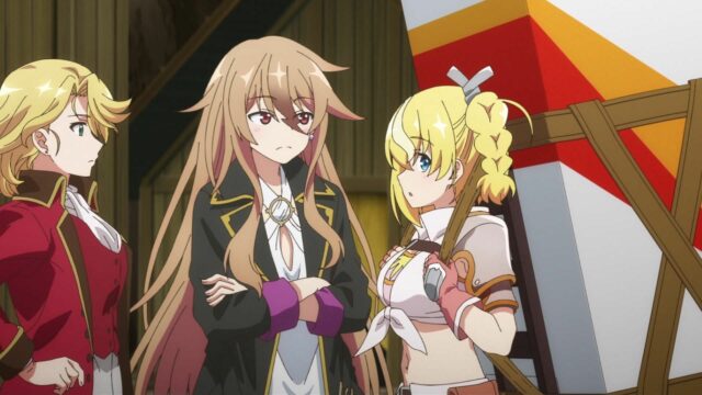 Ainda do anime (Studio Gokumi, imagem através do machado)