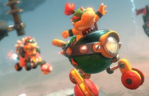 Mario Kart World e mais dos melhores jogos locais para multiplayer Switch para jogar com seus amigos Um banner multifolorado com o logotipo da AP e o texto da polícia do Android de volta à escola