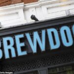 As cervejas de Brewdog foram afastadas por 2.000 bares em todo o Reino Unido