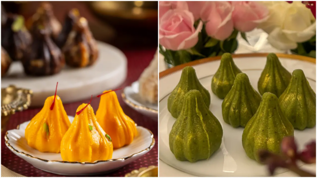 Matcha modak? Faça esses quatro modaks inovadores para Ganesh Chaturthi.



