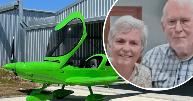 Gregory Vaughan, 72 anos, seu parceiro Kim Warner, 66, e seu cachorro Molly deixaram o aeroporto de George Town para o centro de Nova Gales do Sul das 12h45 no sábado.