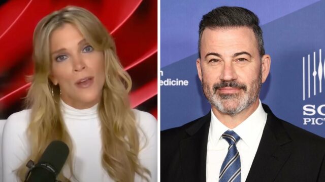 Megin Kelly rejeita a ameaça de Jimmy Kimmel para se mudar para a Itália por causa de Trump como "a necessidade de esquerda" de se tornar "vídeo

