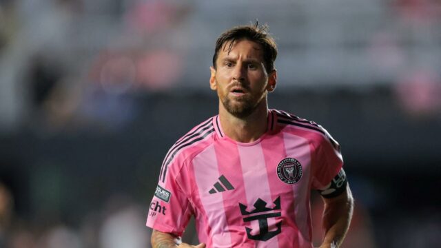 Messi foi rejeitado devido a lesão durante a Inter Miami contra a Necaxa Leagues Cup 2025Match

