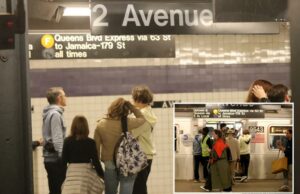 Metro Rider esfaqueou o pescoço na quadra ferroviária de East Village: NYPD O Metro Riders está esperando um trem na 2nd Avenue Station, em Nova York, NY, 20 de outubro de 2024.