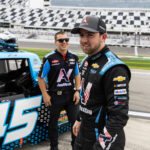 Chevrolet para a sessão de teste da NASCAR Truck Series em Charlotte de Charlotte. Fonte: Getty