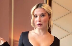 Millie Bobby Brown “odeia usar um sutiã” e não se importa com os mamilos mostrando Millie Bobby Brown revela que odeia usar um sutiã, então os fãs precisam ver meus mamilos no dia a dia