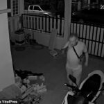 Um turista britânico é perseguido pela polícia depois que ele é filmado para atacar sua ex-namorada tailandesa em Pattaya