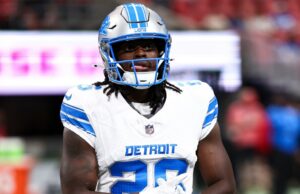 Morice Norris, de Detroit Lions, hospitalizados durante a noite após uma lesão desagradável Chicago Bears / Detroit Lions