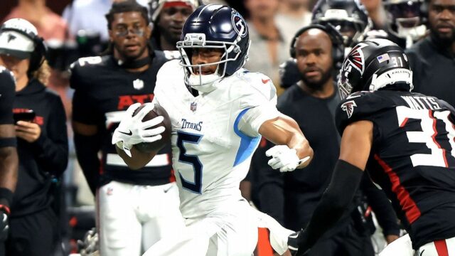 NFL Preseaason Week 2 Takeways: elic ayomanor fica grande como os titãs Edge Falcons

