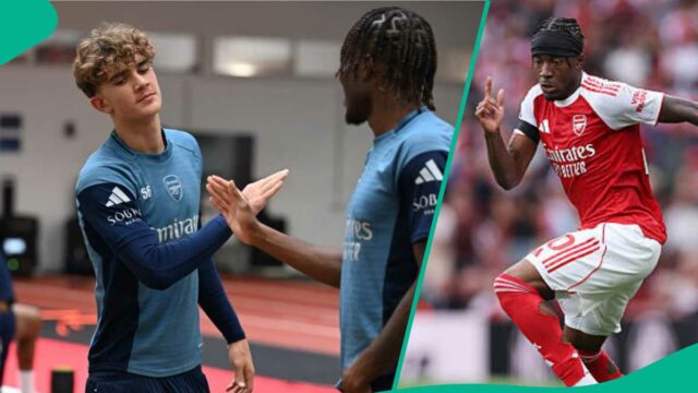 NONI MADUEKE: O Winger de Caixa de Ferramentas educa o colega Gunners proeminente de ida de mão Igbo 

