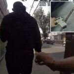 NYPD lança uma gravação dramática da câmera de oficiais que brigam com o suposto revólver adolescente no Brooklyn Chase