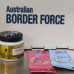 Os produtos capilares na fronteira australiana 6 estão supostamente contidos em medicamentos.