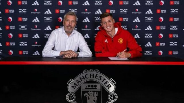 Não -rodeios, o reconhecimento de Benjamin Sesko se juntou ao Manchester United

