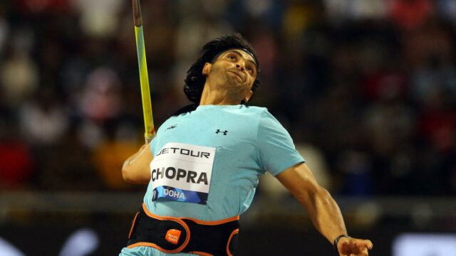 Neeraj Chор está aliviado por ele finalmente ter atingido 90m em Doha, mas admite que sua técnica precisa ser melhorada



