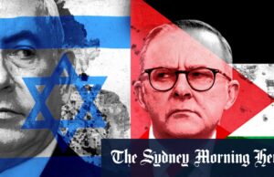 Netanyahu se importa – mas muito O treinador Salem Aslyieh, abraça para as crianças, Ahmed para ser Asylum, 18, que foi apoiado em Israel no Gaza.