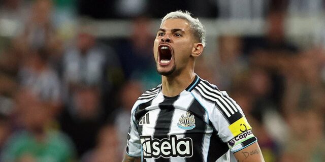 Newcastle vs Liverpool: Premier League Live Score e Team Atualizações. Os 10 homens Toons pela metade do déficit quando Anthony Gordon é enviado para a prisão por uma estocada selvagem.



