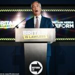 Nigel Farage bateu em um