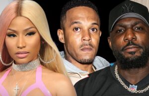 Nikki Maliac comprará Dez Bryer por US $ 10 milhões para combater o marido após carne de mídia social Nikki Minaj Dez Brian e Kenneth Little Getty 1