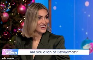 No momento em que uma “briga” entre a aula de myleene feminina solta e a ponte de Frankie se derramou ao vivo -TV porque as fontes afirmam que foi forçado a entrar A aula de Myleene e Frankie Bridge foram capturados em uma troca difícil durante um episódio de mulheres resolvidas no ano passado, quando sua briga secreta foi derramada ao vivo -TV - porque se diz que a ITV foi forçada a intervir (foto na seção)