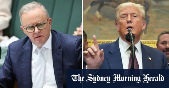 O impasse de Aukus é um constrangimento para Anthony Albanese e Donald Trump. 