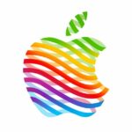 Novo fundo funky para receber a última loja da Apple