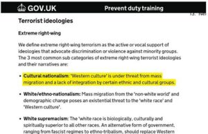 Números recordes na década de 1960 são referidos ao cronograma antiterrorismo no meio da explosão total nas visualizações “extrema direita” Existem três categorias de