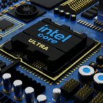 15.000 cortes de trabalho Intel | Imagem estilizada do chip Intel
