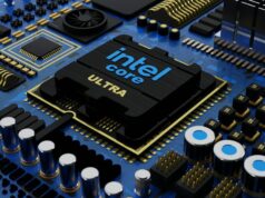 As ações da Intel saltaram 13% hoje com base no relatório de fabricação de chips da Apple 15.000 cortes de trabalho Intel | Imagem estilizada do chip Intel