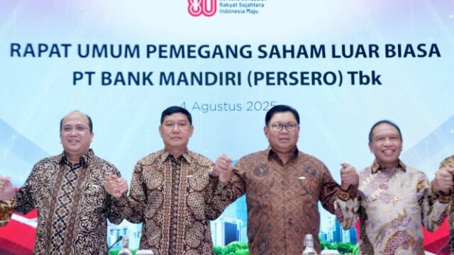 O Bank Mandiri Raits Riduan se tornará o presidente de substituir Darmawan Junaidi


