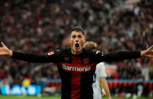 O Bayer Leverkusen estende o contrato de Patrick Shick até 2030. O Bayer Leverkusen estende o contrato de Patrick Shick até 2030.