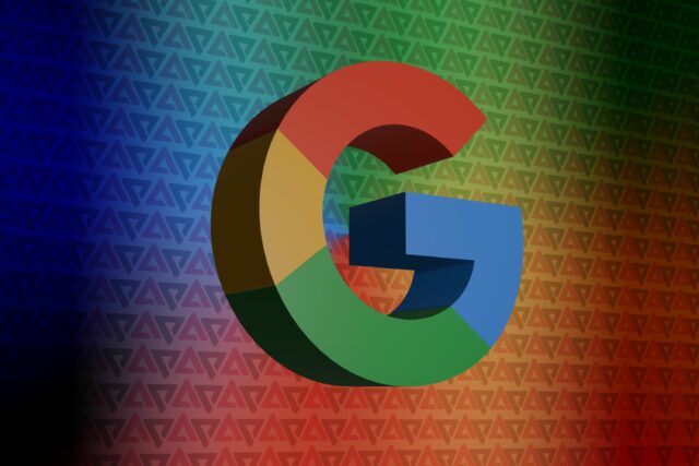 Uma imagem que enfatiza a nova cebola e o modo escuro do Google Finance.
