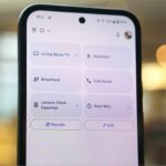 Google Home -App com configurações domésticas