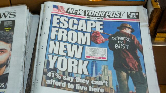 O New York Post lidera notícias com a Califórnia definida para começar no início de 2026

