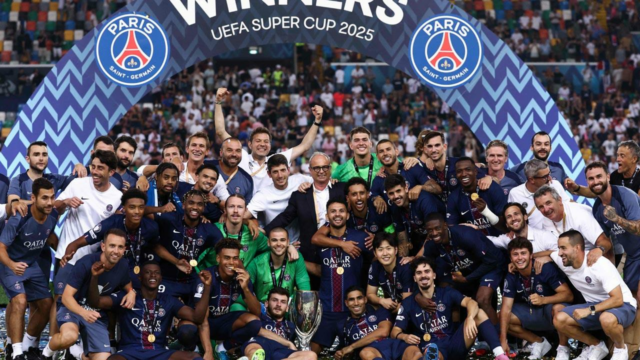 O PSG derrotou o Tottenham no pênalti para ganhar a UEFA Super Cup após o retorno tardio

