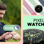 Relógio ativo Face no Pixel Watch 3
