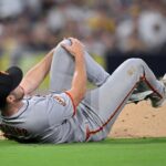 O SF Giants colocou o arremessador de partida destro na lista lesionada